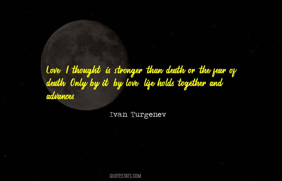Quotes About Love Stronger Than Death #1392972
