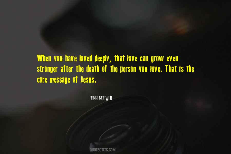 Quotes About Love Stronger Than Death #1410758