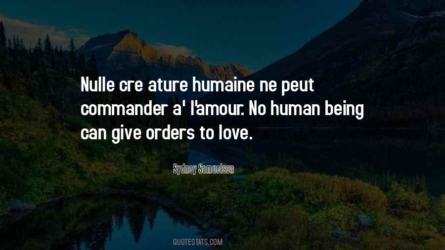 Quotes About Giving Orders #1127322