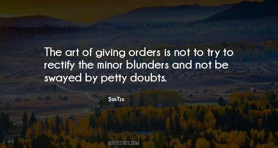 Quotes About Giving Orders #1302566