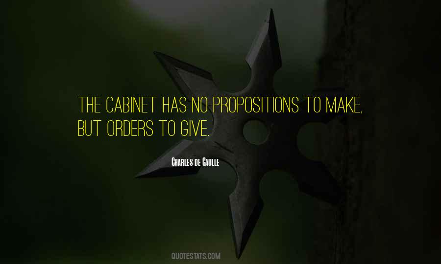 Quotes About Giving Orders #1719611