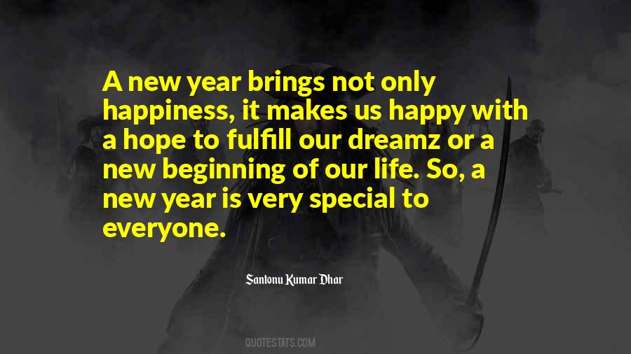 Quotes About Beginning A New Year #43637