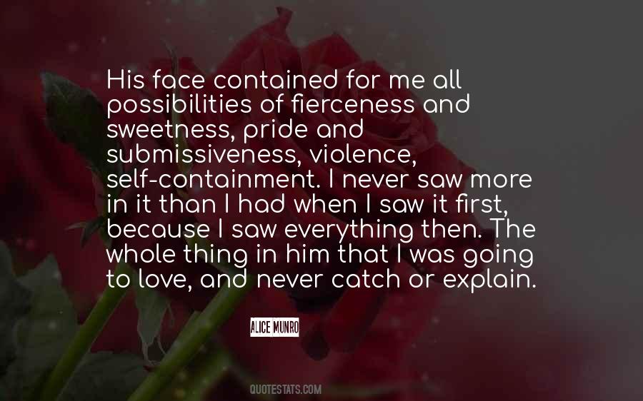 Quotes About His Sweetness #8981