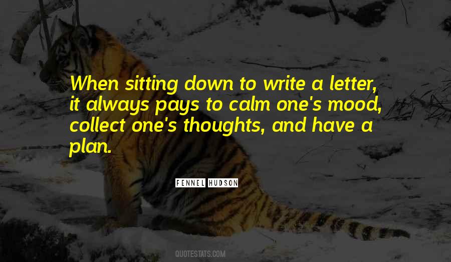 Write A Letter Quotes #1188837
