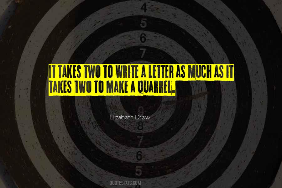 Write A Letter Quotes #259583