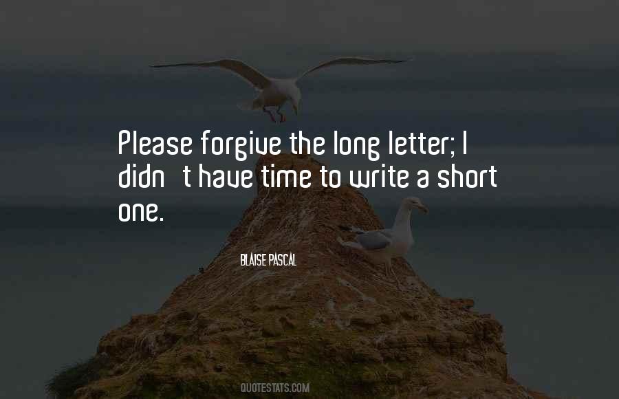 Write A Letter Quotes #429468