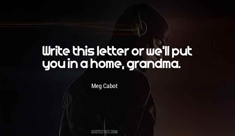 Write A Letter Quotes #604134