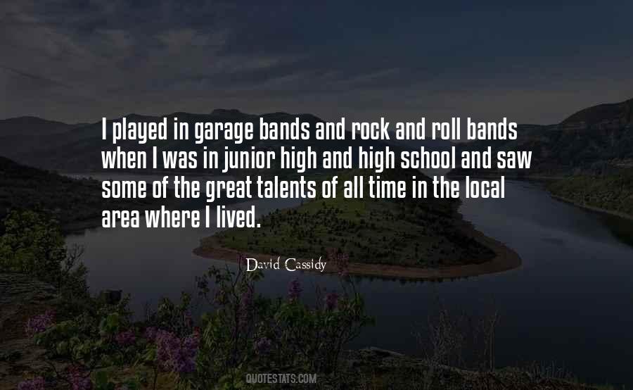 Rock And Roll Bands Quotes #287121