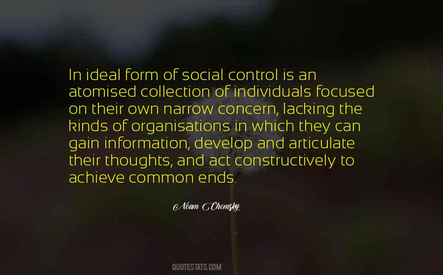 Social Control Quotes #1364762