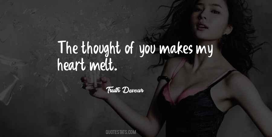 Quotes About The Thought Of You #163746