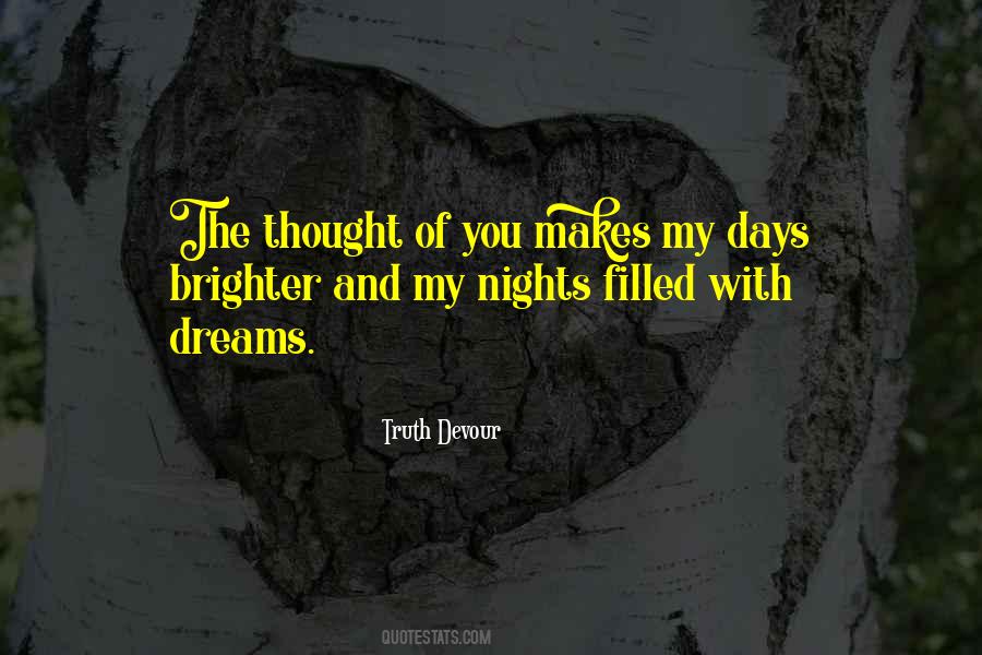 Quotes About The Thought Of You #1688827