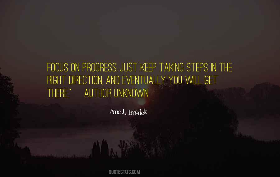 Quotes About Taking Steps #1318498