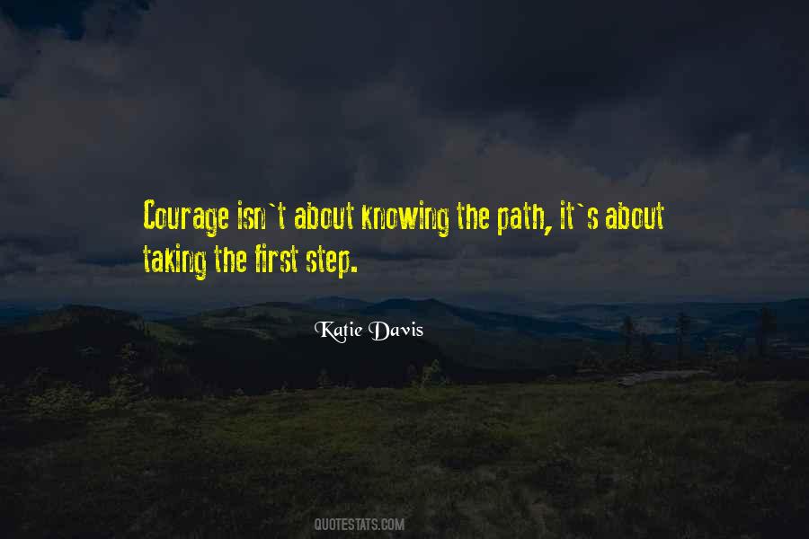 Quotes About Taking Steps #605100