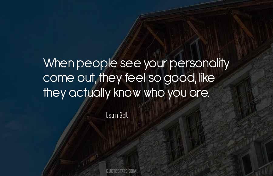 Quotes About Good Personality #591251