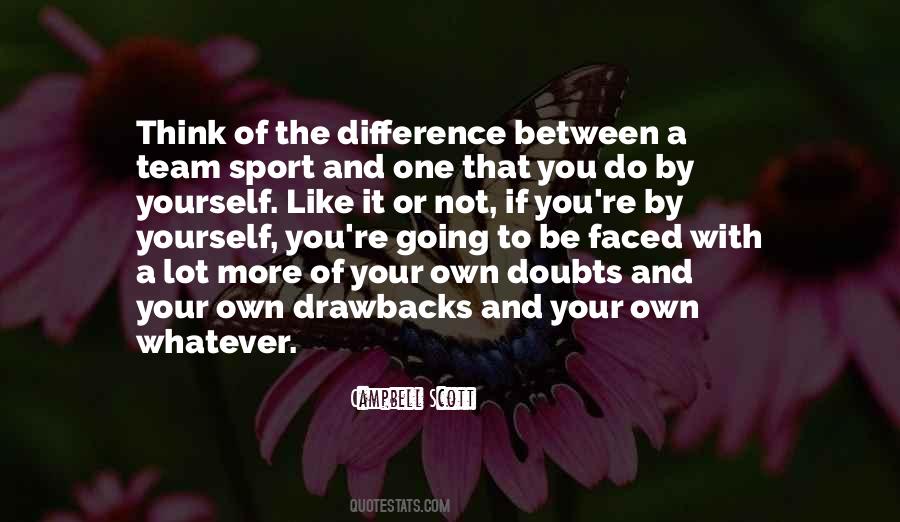 Quotes About Drawbacks #1827502