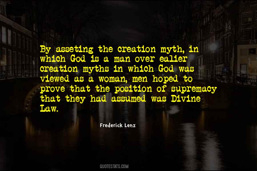 Quotes About God's Supremacy #476548