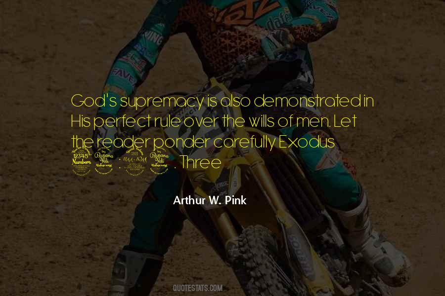 Quotes About God's Supremacy #808024