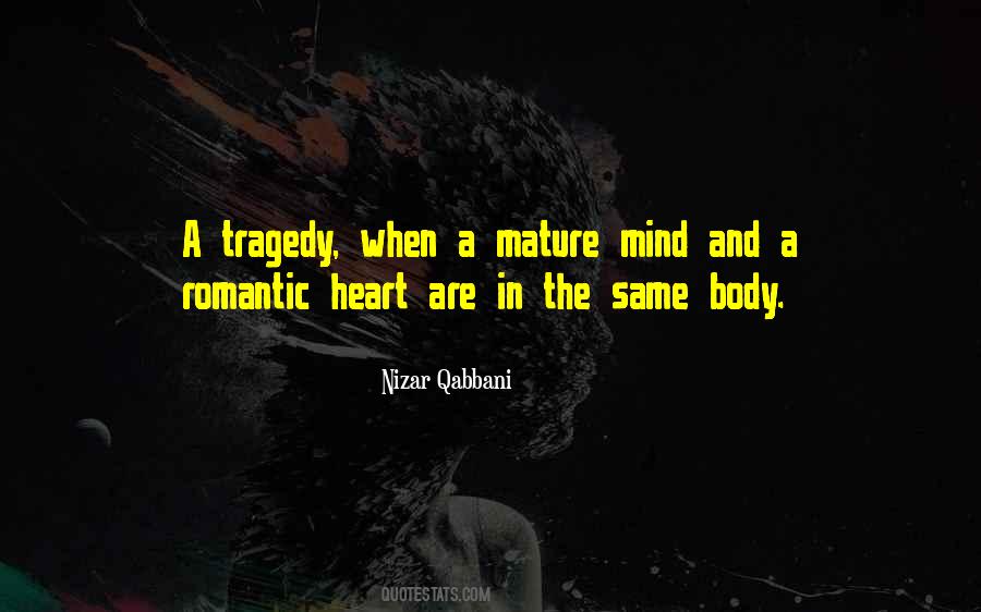 Romantic Tragedy Quotes #819468