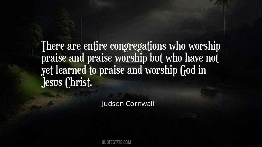 Quotes About Praise Worship God #1140291