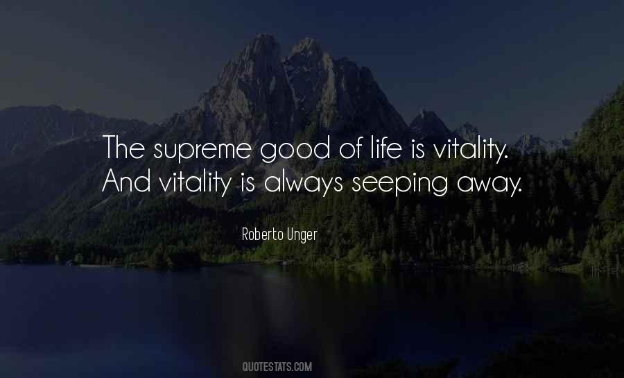 Quotes About Vitality #1013410