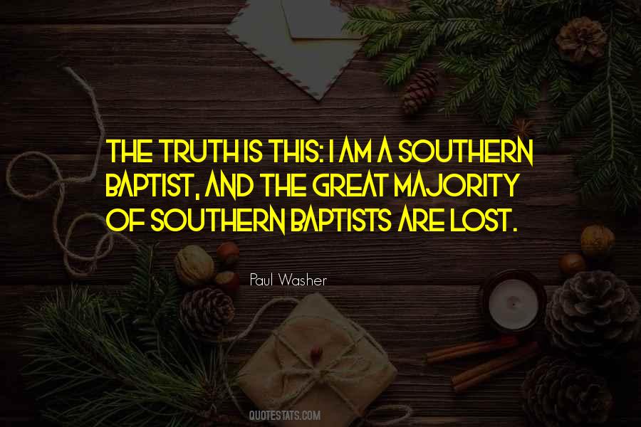 Quotes About Southern Baptists #1733562