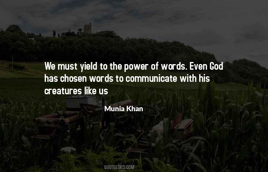 Quotes About Power Of Words #152566
