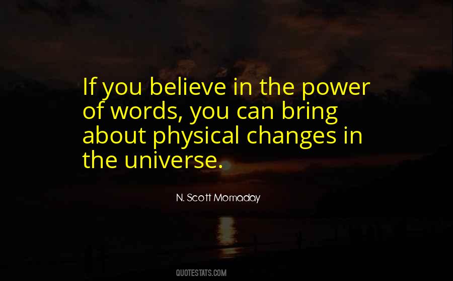 Quotes About Power Of Words #155999