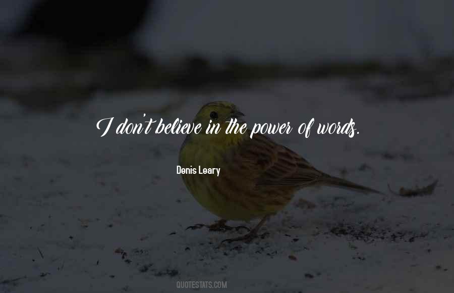 Quotes About Power Of Words #159178