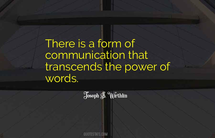 Quotes About Power Of Words #1814145