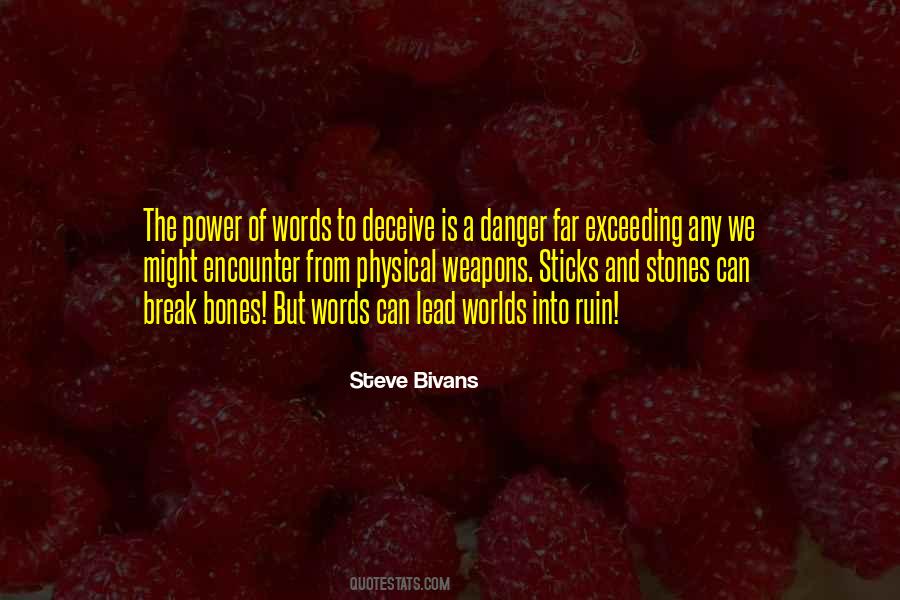 Quotes About Power Of Words #216641