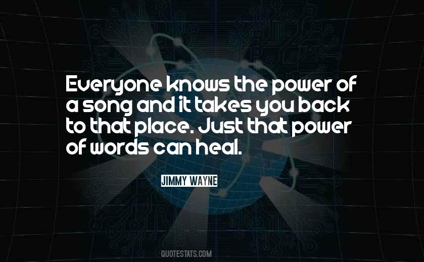 Quotes About Power Of Words #308600