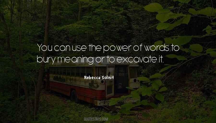 Quotes About Power Of Words #322646