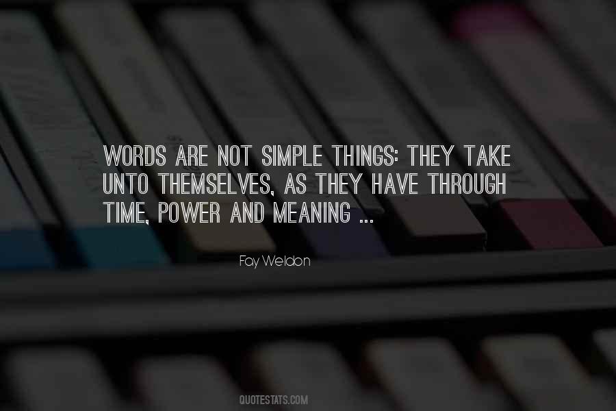 Quotes About Power Of Words #63950