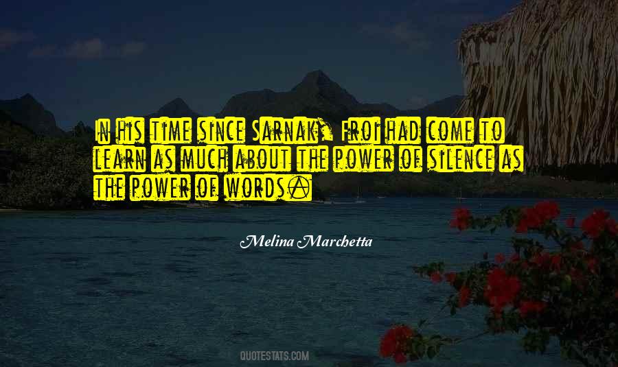 Quotes About Power Of Words #779845