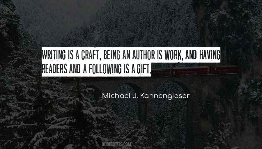 Quotes About Author Craft #1602460