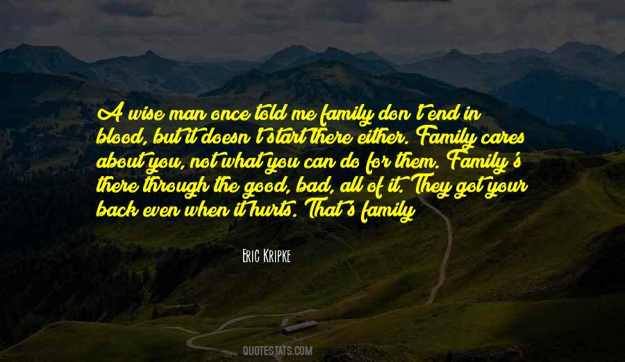 Quotes About Family Not By Blood #373288