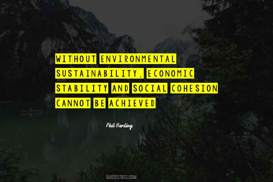 Quotes About Economic Stability #204355