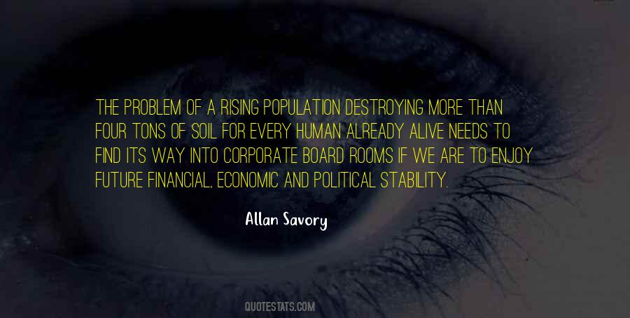 Quotes About Economic Stability #756305