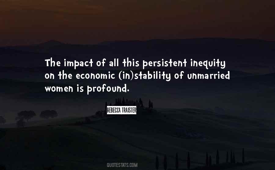 Quotes About Economic Stability #841368