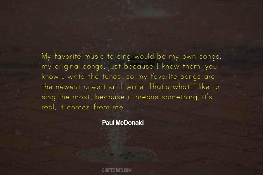 Quotes About Tunes #991839