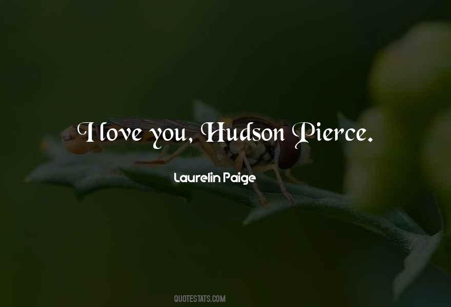 Hudson Pierce Quotes #294451