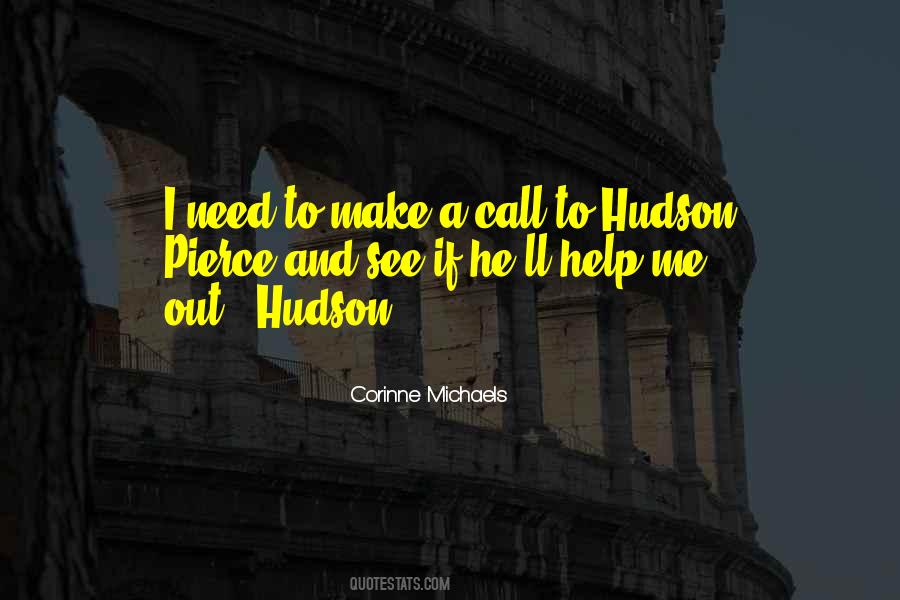 Hudson Pierce Quotes #677194