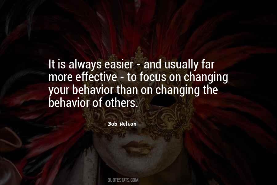 Quotes About Changing Your Behavior #559984