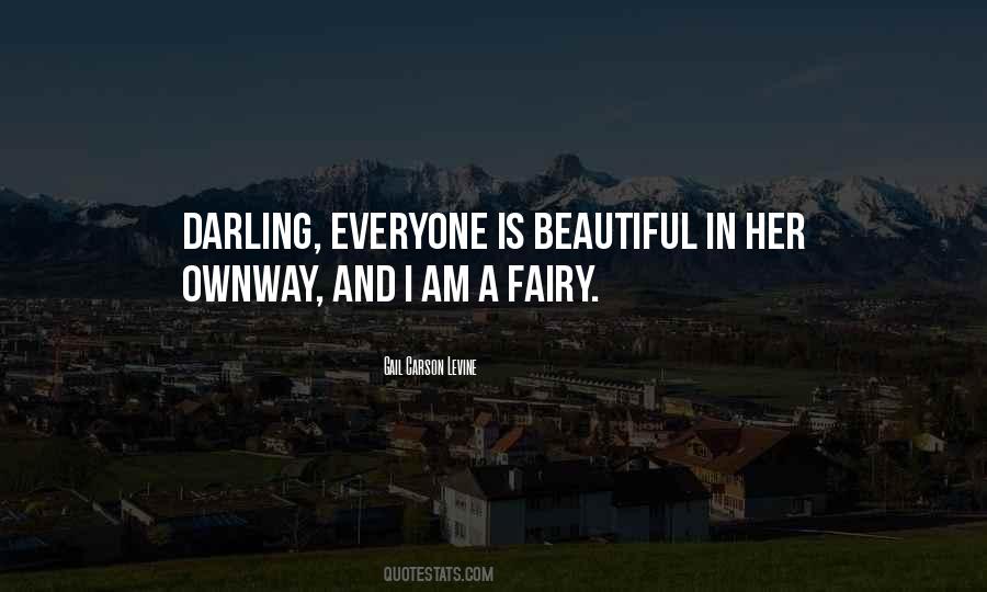 Beautiful Darling Quotes #1196064