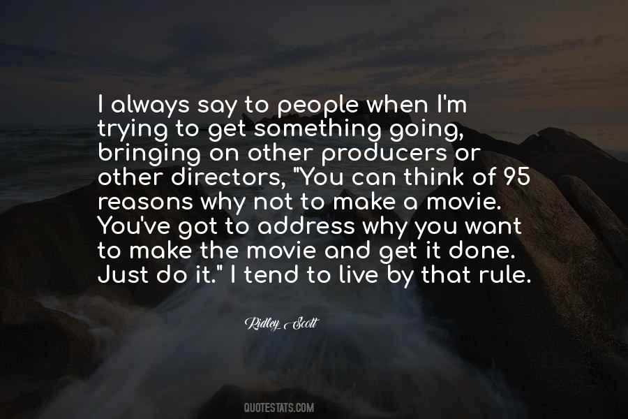 Quotes About Movie Directors #1000815