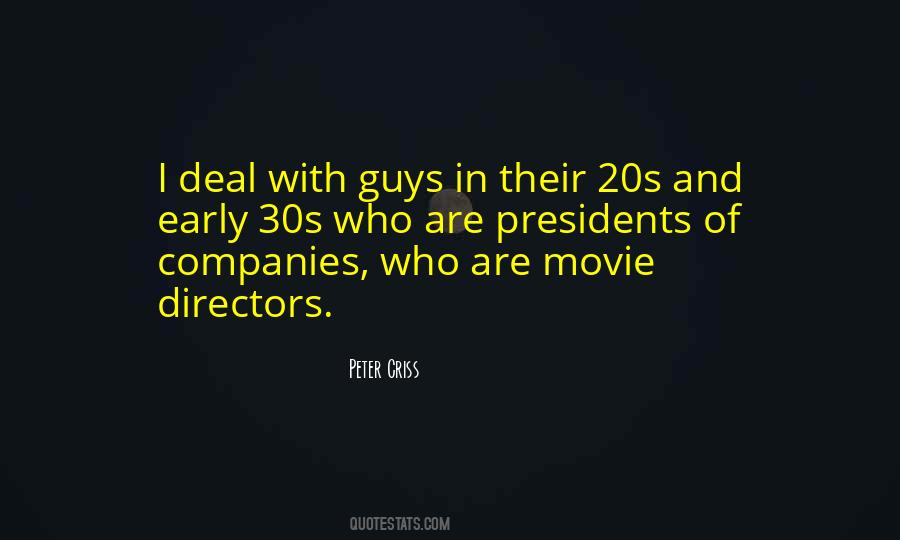 Quotes About Movie Directors #107106