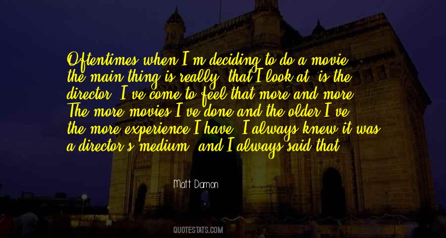 Quotes About Movie Directors #1186618