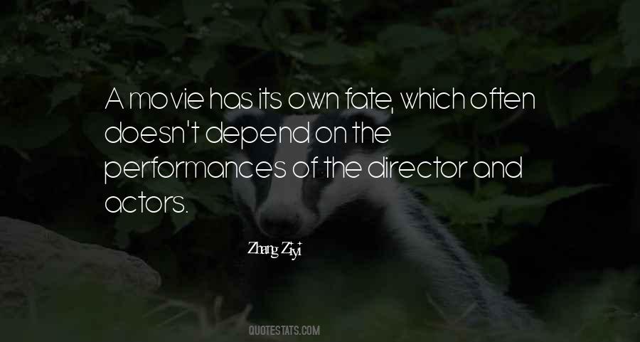 Quotes About Movie Directors #1211477