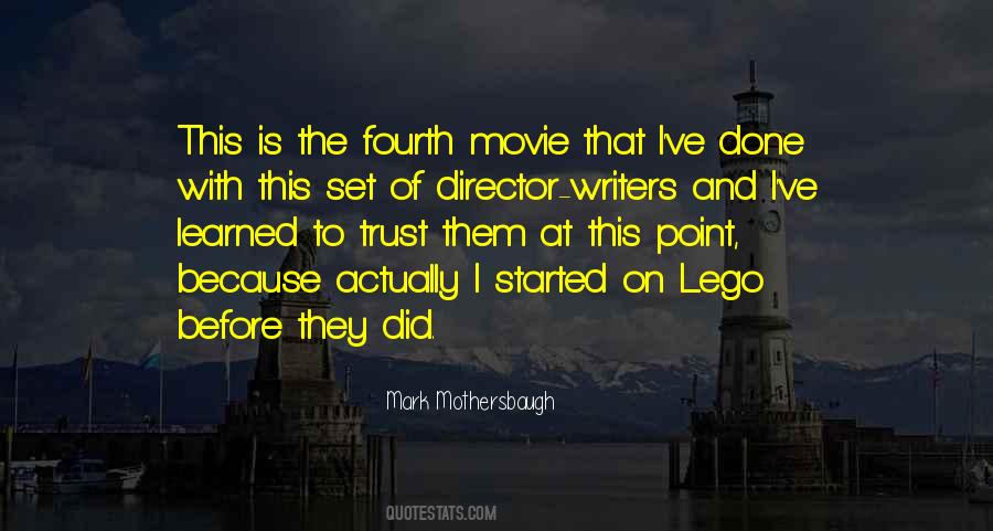 Quotes About Movie Directors #907902