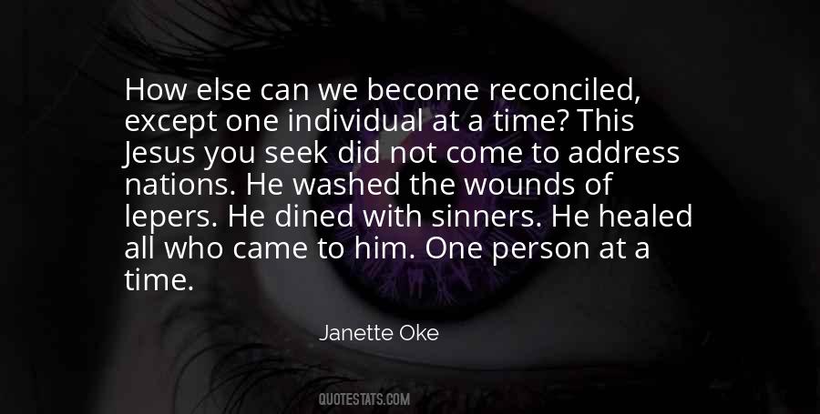 Healed Person Quotes #1317086